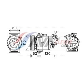 Kupplung, Kühlerlüfter für DAF von AVA COOLING SYSTEMS