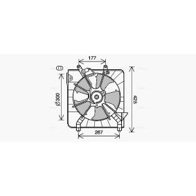 Kühlerlüfter für HONDA von AVA COOLING SYSTEMS
