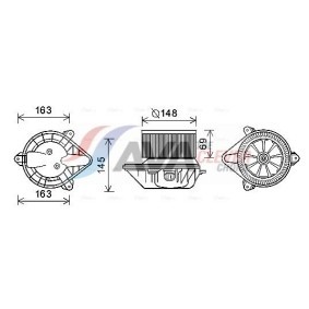 Klimakondensator von AVA COOLING SYSTEMS RE5126