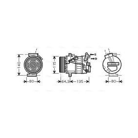 Acquista Compressore aria condizionata da AVA COOLING SYSTEMS RTAK394 a buon mercato per soli 576,95 €