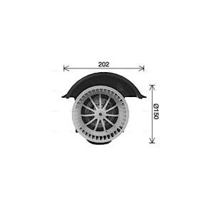 Gebläsemotor für AUDI von AVA COOLING SYSTEMS