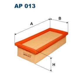 Köp Luftfilter av FILTRON AP 013 till det låga priset 78,09 kr