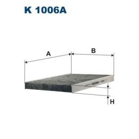 Compre Filtro, ar do habitáculo da FILTRON K 1006A a um preço baixo por 13,40 €