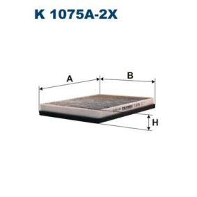 Osta Suodatin, sisäilma FILTRON:llä K 1075A-2x edullisesti hintaan 33,76 €