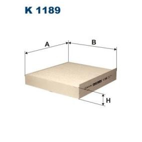 Innenraumfilter K 1189