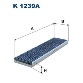 Comprar Filtro de habitáculo de FILTRON K 1239A a bajo precio de 23,84 €
