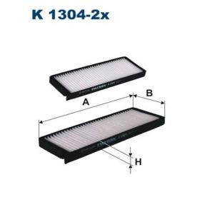 Comprar Filtro de habitáculo de FILTRON K 1304-2x a bajo precio de 15,10 €