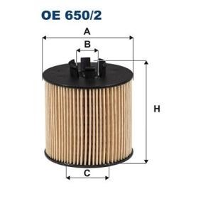 Köp Oljefilter av FILTRON OE 650/2 till det låga priset 100,05 kr