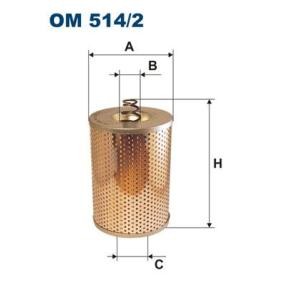 Ölfilter von FILTRON OM 514/2
