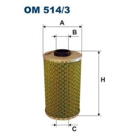 Ölfilter von FILTRON OM 514/3