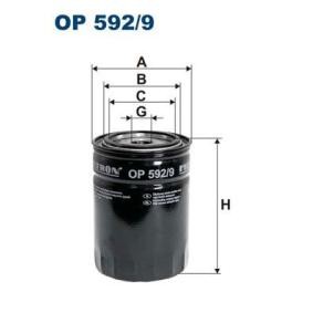 Ölfilter OP 592/9