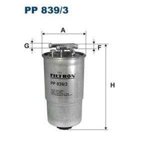 Compre Filtro de combustível da FILTRON PP 839/3 a um preço baixo por 22,10 €