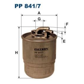 Comprar Filtro combustible de FILTRON PP 841/7 a bajo precio de 20,74 €