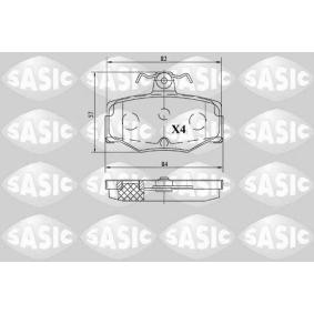 Comprar Juego de pastillas de freno de SASIC 6216084 a bajo precio de 24,85 €