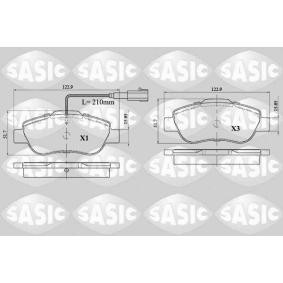 Comprar Juego de pastillas de freno de SASIC 6216085 a bajo precio de 33,85 €