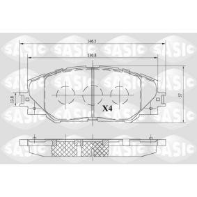 Bremsbeläge für TOYOTA von SASIC