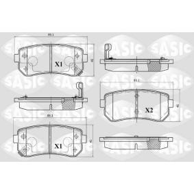 Comprar Juego de pastillas de freno de SASIC 6216097 a bajo precio de 26,38 €