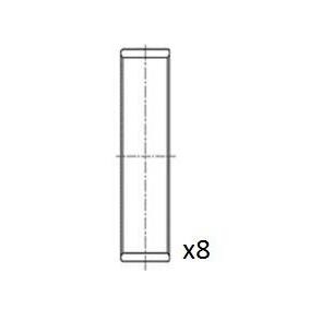 Pleuellager BB2043-STD VOLKSWAGEN T-CROSS von FAI AutoParts