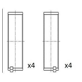 Pleuellager BB2071-STD