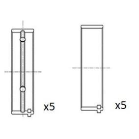 Acquista Cuscinetti albero motore da FAI AutoParts online per HILUX III Pick-up (TGN1_, GGN2_, GGN1_, KUN2_, KUN1_) a prezzi moderati