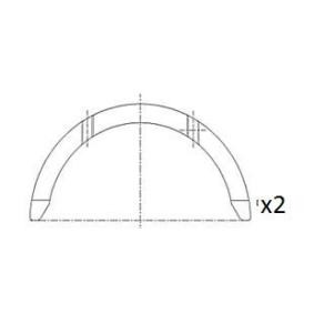 Acquista Pulegge albero a gomiti da FAI AutoParts online per PAJERO II Canvas Top (V2_W, V4_W) a prezzi moderati