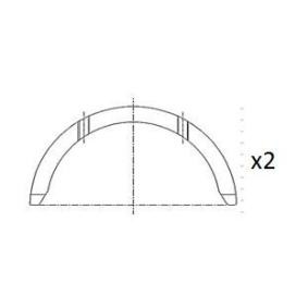 Distanzscheibe, Kurbelwelle BT3006-STD CHRYSLER YPSILON von FAI AutoParts