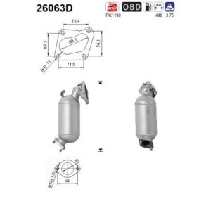 Katalysator 26063D
