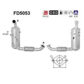 Compre Filtro de partículas da AS FD5053 a um preço baixo por 523,48 €