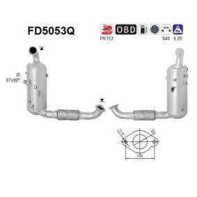 Compre Filtro de partículas da AS FD5053Q a um preço baixo por 809,93 €