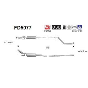 Compre Filtro de partículas da AS FD5077 a um preço baixo por 583,08 €