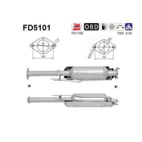 Compre Filtro de partículas da AS FD5101 a um preço baixo por 618,94 €