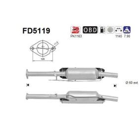 Compre Filtro de partículas da AS FD5119 a um preço baixo por 557,14 €