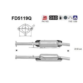 Compre Filtro de partículas da AS FD5119Q a um preço baixo por 630,54 €