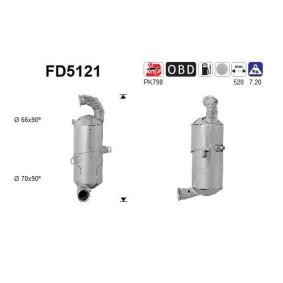 Partikelfilter (DPF) für PEUGEOT von AS