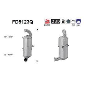 Compre Filtro de partículas da AS FD5123Q a um preço baixo por 689,06 €