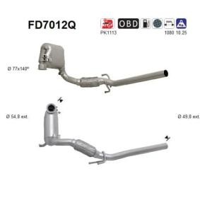 Compre Filtro de partículas da AS FD7012Q a um preço baixo por 522,48 €