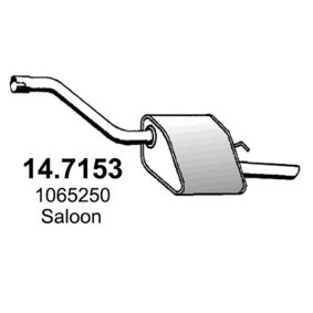 Endschalldämpfer 14.7153 von ASSO günstig für 146,06 € online kaufen