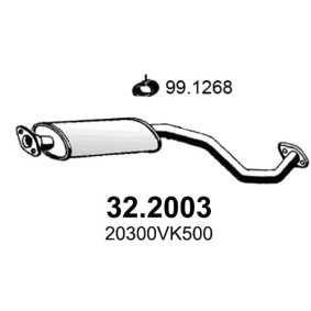 Vorschalldämpfer 32.2003