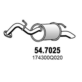 Endschalldämpfer 54.7025 von ASSO günstig für 144,07 € online kaufen