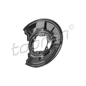 Comprar Chapa protectora contra salpicaduras, disco de freno de TOPRAN 409 530 a bajo precio de 34,90 €