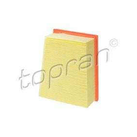 RENAULT Luftfilter von TOPRAN