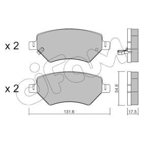 Bremsbeläge 822-1049-0