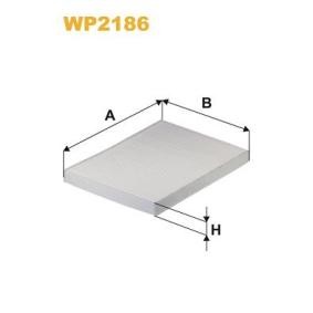 Compre Filtro, ar do habitáculo da WIX FILTERS WP2186 a um preço baixo por 19,73 €