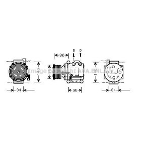 Acquista Compressore aria condizionata da PRASCO AUAK157 a buon mercato per soli 462,73 €