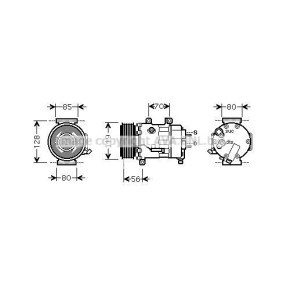 Acquista Compressore aria condizionata da PRASCO CNAK256 a buon mercato per soli 379,09 €