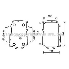 Acquista Radiatore olio motore da PRASCO DF3072 a buon mercato per soli 293,66 €