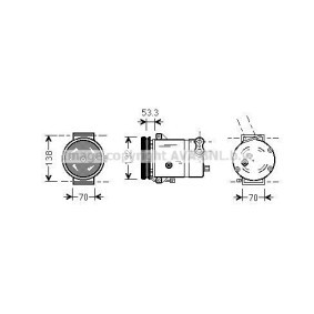 Acquista Compressore aria condizionata da PRASCO DWAK018 a buon mercato per soli 464,62 €