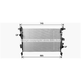 Achetez des Radiateur du moteur PRASCO FT2468 à prix pour 120,03 €