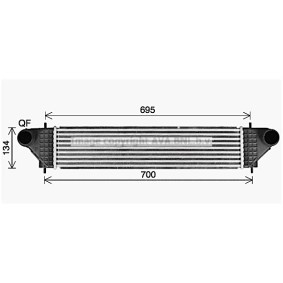 Köp Intercooler av PRASCO MT4277 till det låga priset 2803,18 kr