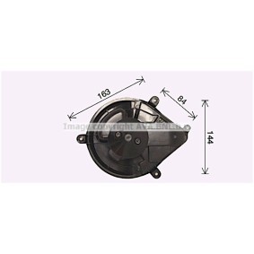 Achetez des Moteur électrique, pulseur d'air d'habitacle PRASCO PE8420 à prix pour 150,62 €